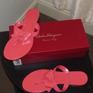 Salvatore Ferragamo Bow Sandals